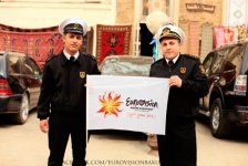 "Azərbaycana Eurovision yaraşır" - креативная акция фан-клуба "Евровидения" (фотосессия)
