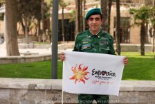 "Azərbaycana Eurovision yaraşır" - креативная акция фан-клуба "Евровидения" (фотосессия)