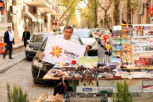 "Azərbaycana Eurovision yaraşır" - креативная акция фан-клуба "Евровидения" (фотосессия)