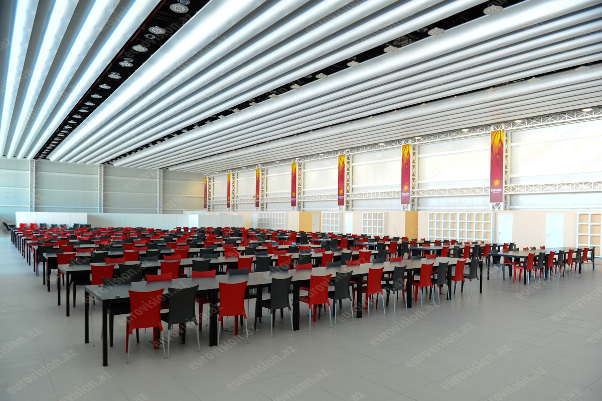 Завершается подготовка к "Евровидению" в "Baku Crystal Hall" (ФОТО)