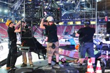 Завершается подготовка к "Евровидению" в "Baku Crystal Hall" (ФОТО)