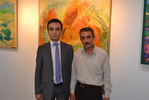 В Баку состоялась первая выставка Гюндуза Хунлара (фото)