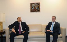 Президент Азербайджана встретился с министром иностранных дел Германии