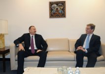 Президент Азербайджана встретился с министром иностранных дел Германии