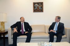 Президент Азербайджана встретился с министром иностранных дел Германии