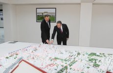 Президент Азербайджана принял участие в открытии нового административного здания исполнительной власти Насиминского района Баку (ФОТО)