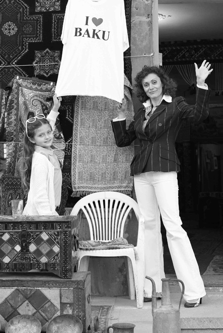 Моя дочь-француженка влюблена в Баку -  Александра Кремер-Хомасуридзе (фотосессия)