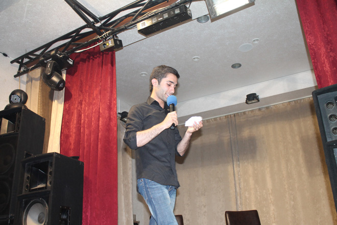 В Баку представлен комедийный проект "Erkin Ergin stand up show" (фотосессия)