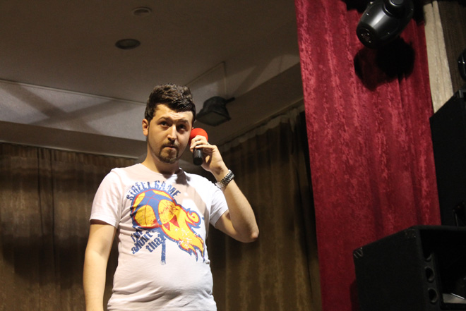 В Баку представлен комедийный проект "Erkin Ergin stand up show" (фотосессия)