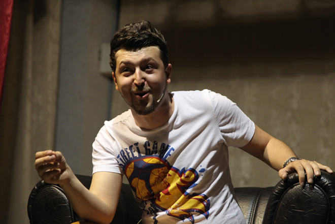 В Баку представлен комедийный проект "Erkin Ergin stand up show" (фотосессия)
