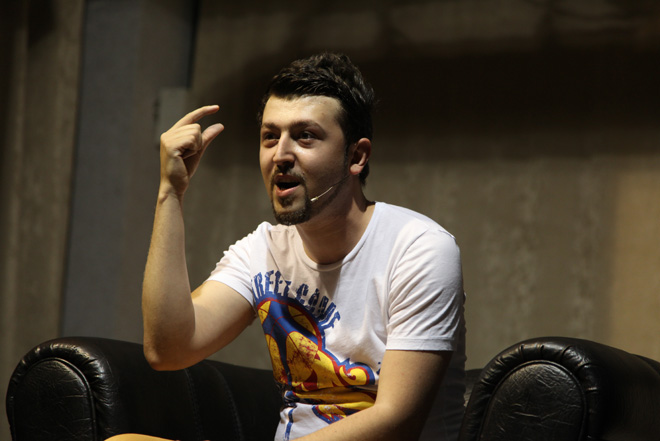 В Баку представлен комедийный проект "Erkin Ergin stand up show" (фотосессия)