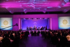 Президент Азербайджана и его супруга приняли участие в церемонии открытия Центра Гейдара Алиева (ФОТО)