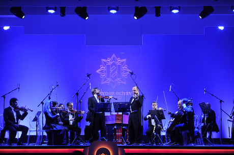 Президент Азербайджана и его супруга приняли участие в церемонии открытия Центра Гейдара Алиева (ФОТО)