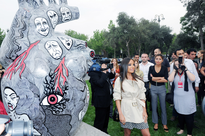 Организация YARAT! представила проект Лейлы Алиевой "Мозг" (ФОТО)