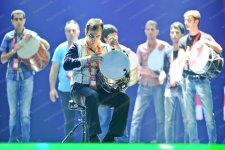 В "Baku Crystal Hall" прошла репетиция ритм-группы "Натиг" (видео)