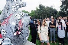 Организация YARAT! представила проект Лейлы Алиевой "Мозг" (ФОТО)