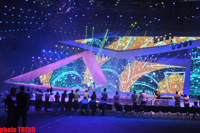 Элефтерия Элефтериу на сцене "Baku Crystal Hall" (фотосессия)