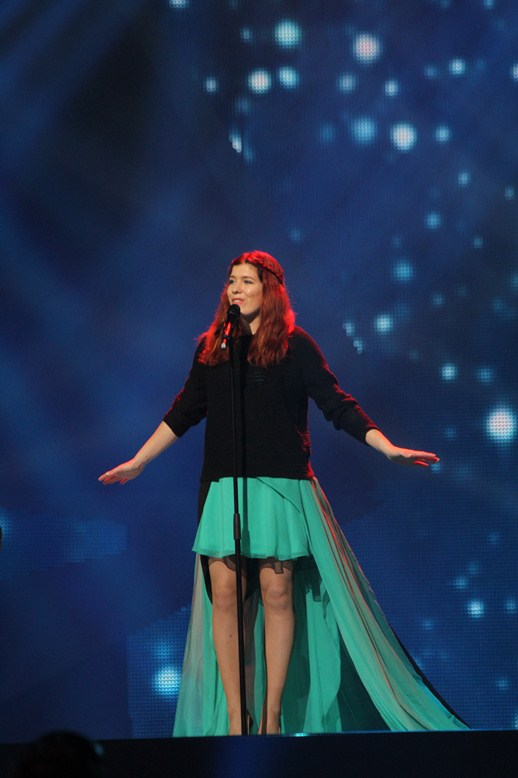 Пернилла Карлссон на сцене "Baku Crystal Hall" (фотосессия)