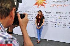 Состоялась пресс-конференция представительницы Финляндии на "Евровидении" (фотосессия)