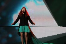 Пернилла Карлссон на сцене "Baku Crystal Hall" (фотосессия)