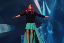 Пернилла Карлссон на сцене "Baku Crystal Hall" (фотосессия)