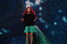 Пернилла Карлссон на сцене "Baku Crystal Hall" (фотосессия)