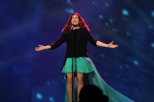 Пернилла Карлссон на сцене "Baku Crystal Hall" (фотосессия)