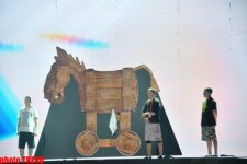 В "Baku Crystal Hall" состоялась первая репетиция участника «Евровидения 2012» (фотосессия)