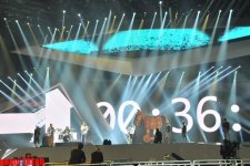 В "Baku Crystal Hall" состоялась первая репетиция участника «Евровидения 2012» (фотосессия)