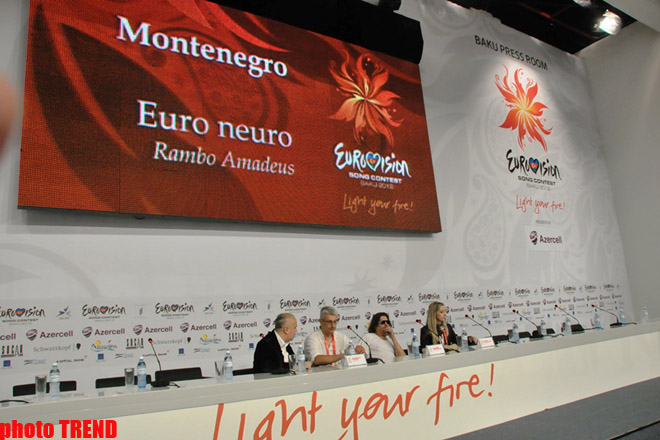 Состоялась пресс-конференция черногорского участника "Евровидения" (фотосессия)