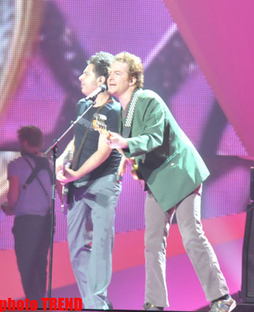 В Баку прошла репетиция израильских участников "Евровидения-2012" (ФОТО)