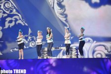 Зажигательная композиция и хореография на сцене  "Baku Crystal Hall" (фотосессия)