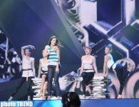 Зажигательная композиция и хореография на сцене  "Baku Crystal Hall" (фотосессия)