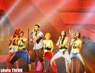 Паша из Молдовы на сцене "Baku Crystal Hall" (фотосессия)