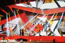 Паша из Молдовы на сцене "Baku Crystal Hall" (фотосессия)