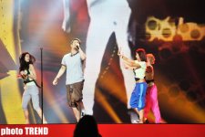 Паша из Молдовы на сцене "Baku Crystal Hall" (фотосессия)