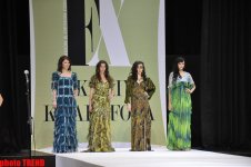 В Баку состоялось дефиле Фахрии Халафовой, посвященное «Евровидению 2012» (фотосессия)