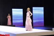В Баку состоялось дефиле Фахрии Халафовой, посвященное «Евровидению 2012» (фотосессия)