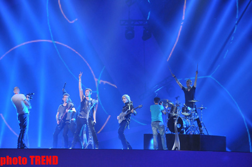 Герои из Беларуси на сцене "Baku Crystal Hall" (фотосессия)