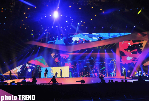 В Баку прошла репетиция украинской участницы "Евровидения-2012" (ФОТО)