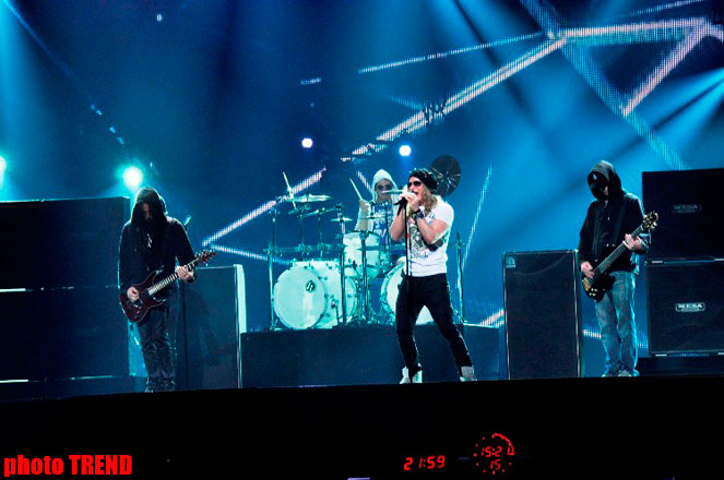 "Не закрывай глаза"  на сцене  "Baku Crystal Hall" (фотосессия)