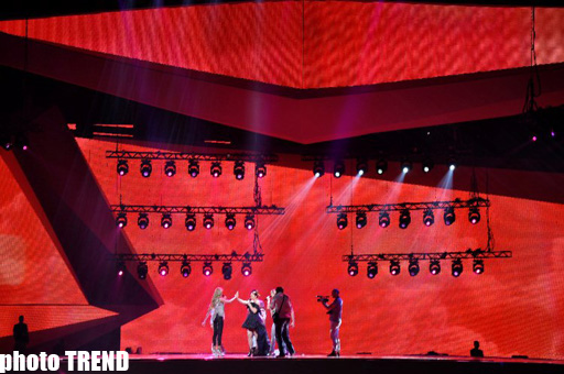 "Небеса"  Хорватии на сцене "Baku Crystal Hall" (ФОТО)