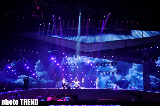 "Небеса"  Хорватии на сцене "Baku Crystal Hall" (ФОТО)