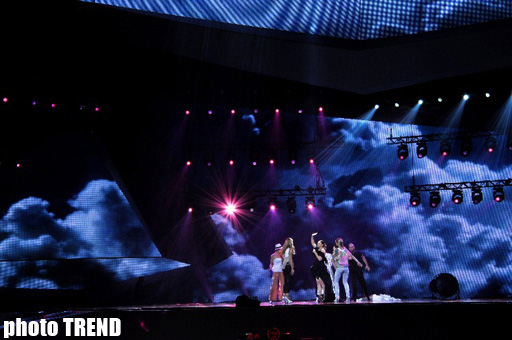 "Небеса"  Хорватии на сцене "Baku Crystal Hall" (ФОТО)