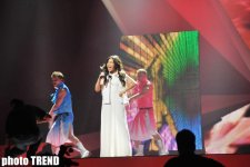 В Баку прошла репетиция украинской участницы "Евровидения-2012" (ФОТО)