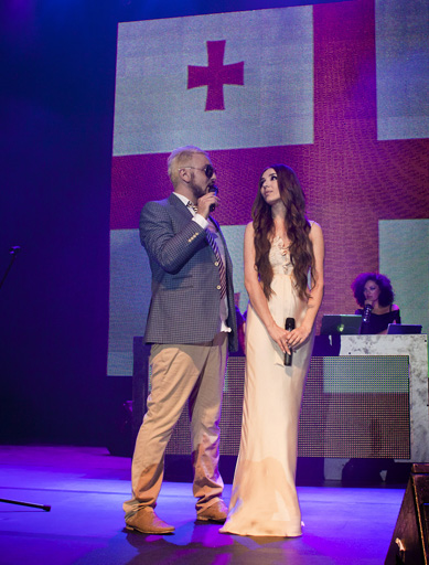 Сабина Бабаева и Анри Джохадзе зажгли на вечере Georgian Party  (фотосессия)