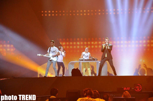 В Баку прошла репетиция участника "Евровидения" от Мальты (ФОТО)