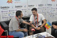 Путешественник и гурман в Баку – представитель Молдовы на "Евровидении 2012" (эксклюзив, фото)