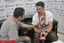 Путешественник и гурман в Баку – представитель Молдовы на "Евровидении 2012" (эксклюзив, фото)