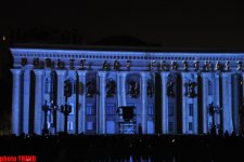 Организация YARAT! представила проект-3D-mapping Мехти Мамедова "Нефть" (ФОТО)